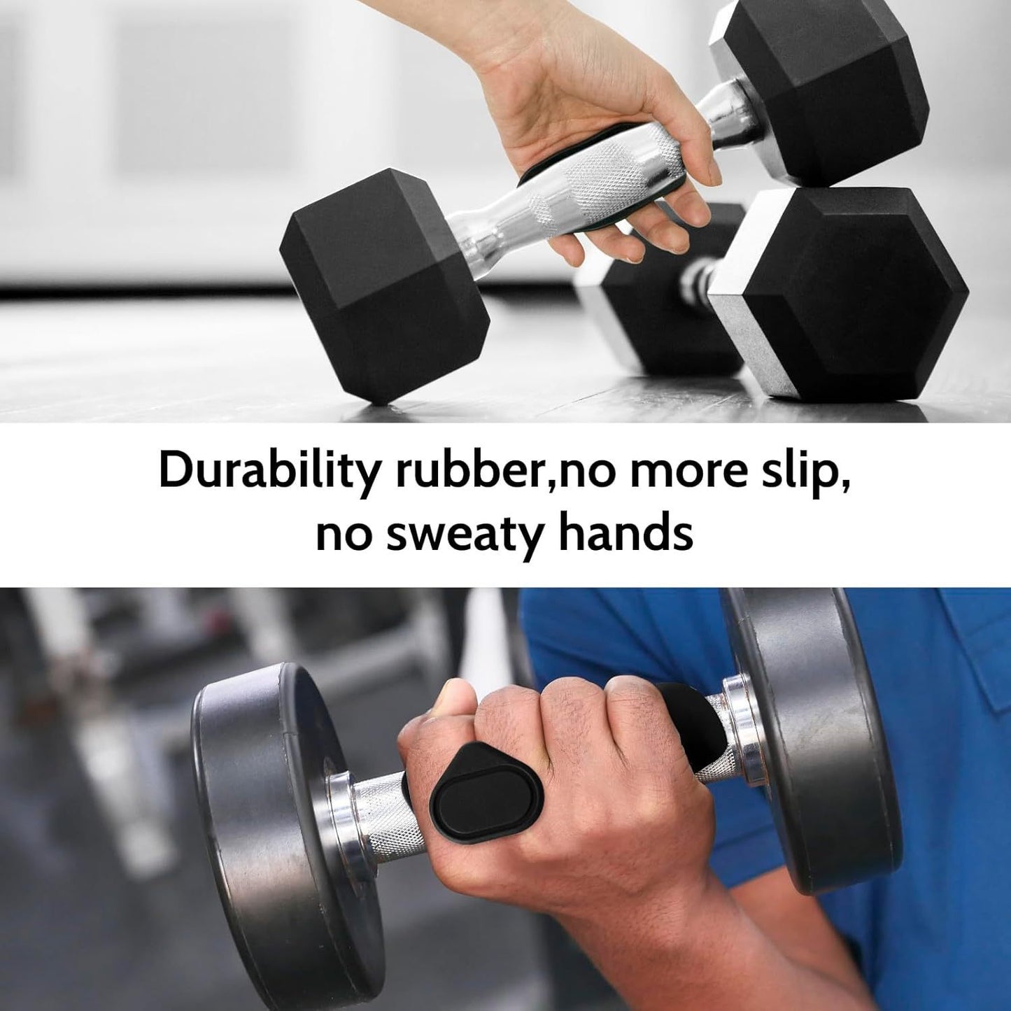 Redinero™ Anti-Slip Dumbbell & Bar Grips